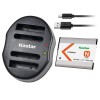 Kastar NP-BN1 BC-CSN Battery or Dual Charger for Sony Cyber-shot