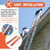 Ladder Stabilizer, Rail Ladder Covers for Gutters & Roof, Ladder