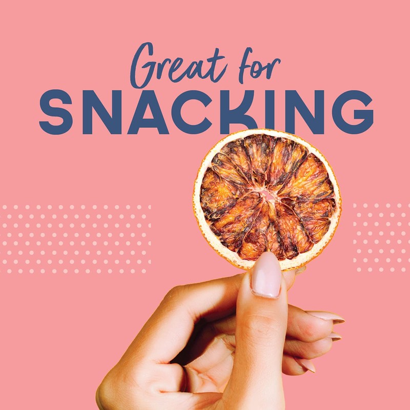 BlueHenry Dehydrated Blood Orange Wheels - 2.5 oz - 20+