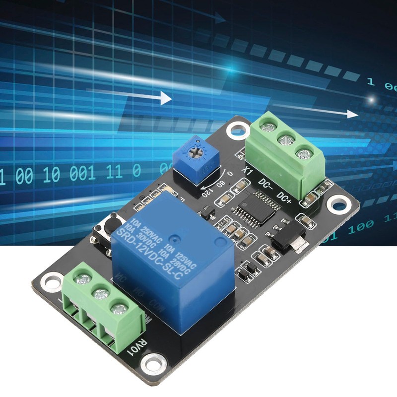 Delay Timer Relay Self Locking Delay On Off Time Switch