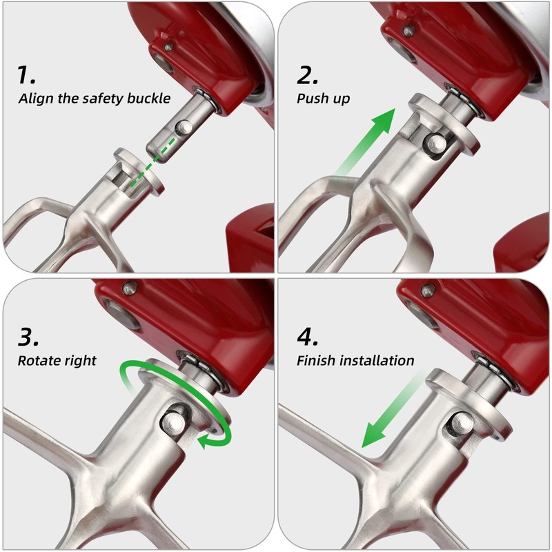 Gdrtwwh Mount for KitchenAid 4.5-5 Qt. Tilting Head Stand Mixer
