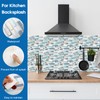 Yipscazo 12''x12'' Peel and Stick Backsplash for Kitchen Wall, Waterproof