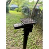 2 Pack 8" x 8" Railing Bird Feeder Tray for