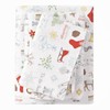Great Bay Home Christmas Flannel Sheet Set Twin Size -