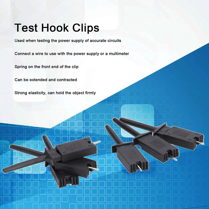 Test Hook Clips, SMD IC Higher Conductivity Good Protection Strong