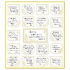 Enuby Shikishi Flake Seal Ethanel | 21 Message Stickers 1
