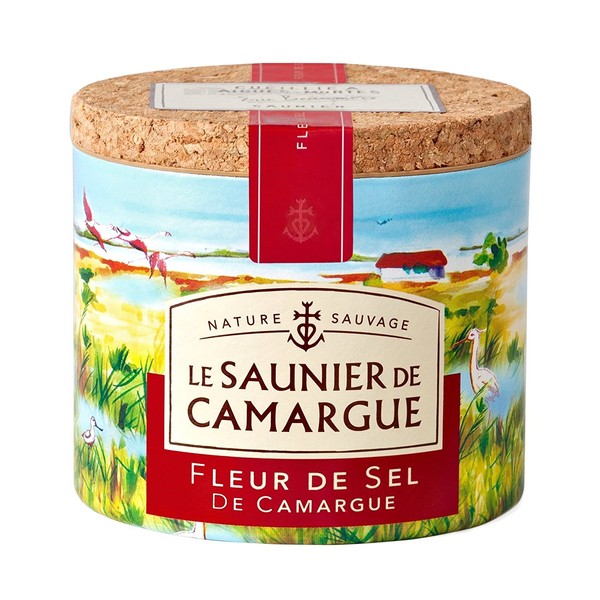 Fleur de Sel de Camargue French sea salt 125 g 4.4 oz, Twelve