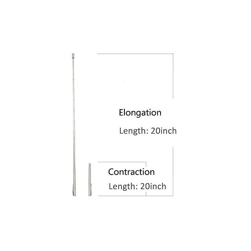 Pocket Pointer with Clip Extends to 50cm Length Hand Pointer