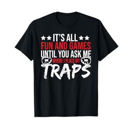 Trap Hunter Stuff Tools Trapping Gear Coyote Trapper T-Shirt