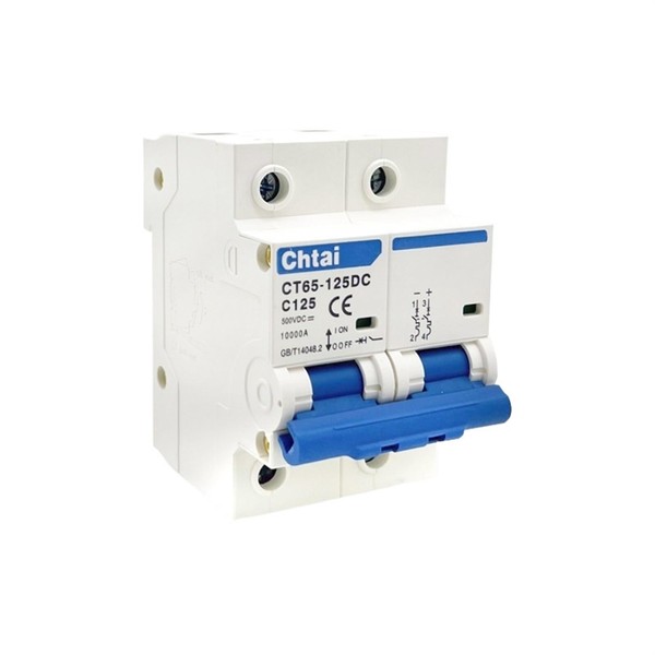 IRENEYMK .DC MCB CT65-125 Mini Circuit Breaker 1P 2P 80-125A
