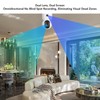 Pomya Smart Security Camera, 1080P WiFi Indoor Camera 360 Degree