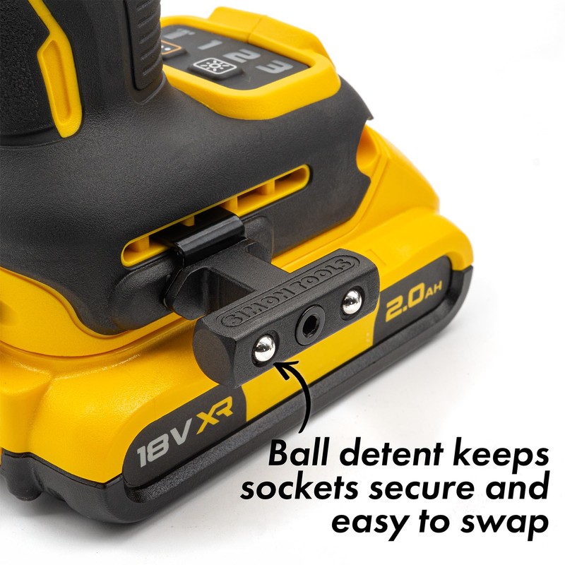 Simon Tools Socket Holder for Milwaukee & Dewalt Impact Wrenches