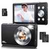 Cámara digital, enfoque automático 4K Vlogging Cámara para fotografía con