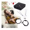 CONEJO MODA Corazón Magnético Amor Ajustable Pulseras Pareja Imán Collar