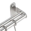 Wall Mounted Storage Shelves Pot Lid Rack Utensil Hanger Hook