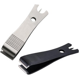 2 Pcs Fishing Line Cutter Nipper with Hook Eye Cleaner Pin Stainless Steel Scissors Cutting Tool Fishing Tool Fishing Line Cutter Nipper with Hook Eye Cleaner Pin Multi Functional Accessories