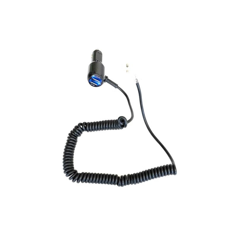 DCPOWER Coiled/Curled Power Cord Compatible Replacement for Cobra Elite DualPro