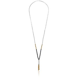 gorjana "Holiday" Power Gemstone Black Onyx/Gold Necklace
