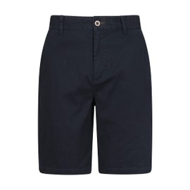 Mountain Warehouse Woods Mens Chino Shorts - Lightweight, Breathable, UPF 50+, Lots of Pockets Short Pants - for Beach, Walking, Hiking & Outdoors Navy Men's W44