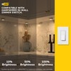 GETINLIGHT 2.75" Wide 4000K Swivel and Dimmable Wired LED Puck