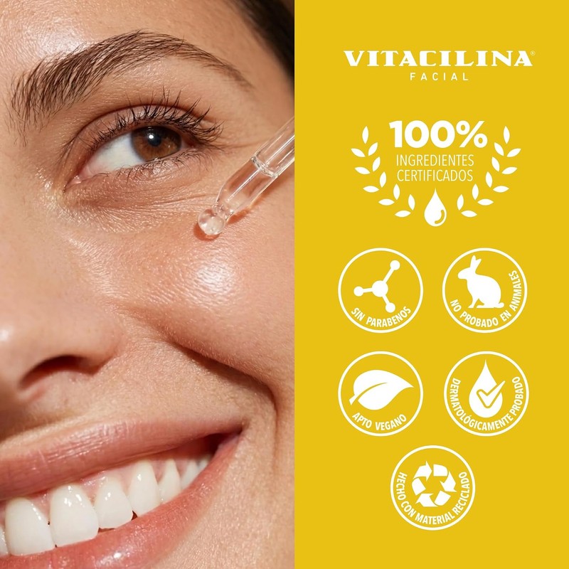 Vitacilina Serum Iluminador │ Vit. C + Niacinamida + Alpha