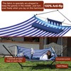 TegerDeger Anti-flip 12FT Hammock Large Hammock 450LB Capacity with Iron