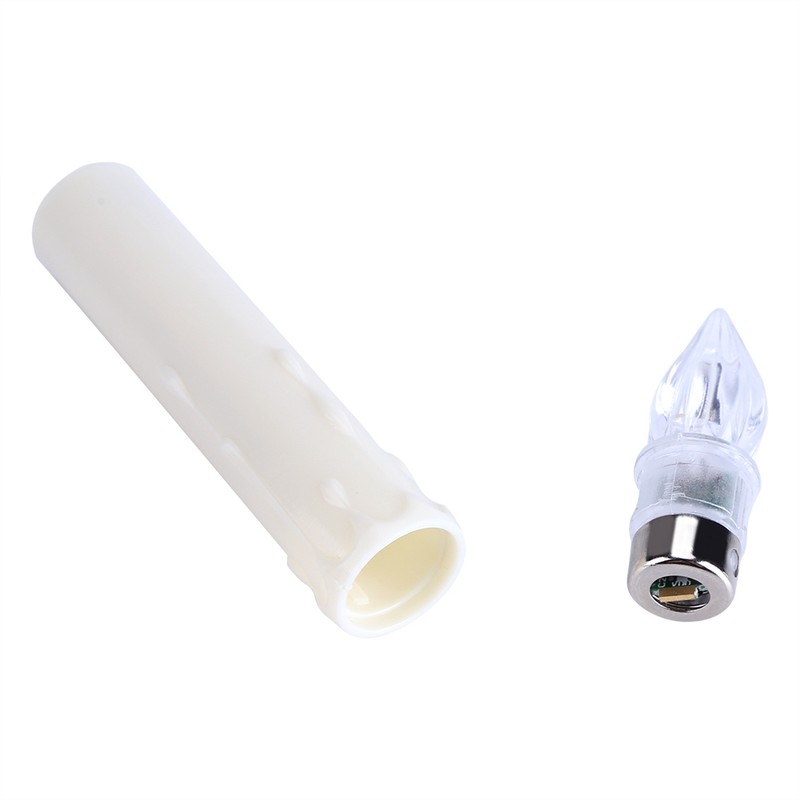 LED Candle Remote Control Wax Flameless Flickering Christmas Lamp Candle