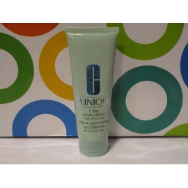 ~ CLINIQUE ~ CLINIQUE ~ 7 DAY SCRUB CREAM RINSE OFF FORMULA ~ 3.4 OZ NO BOX