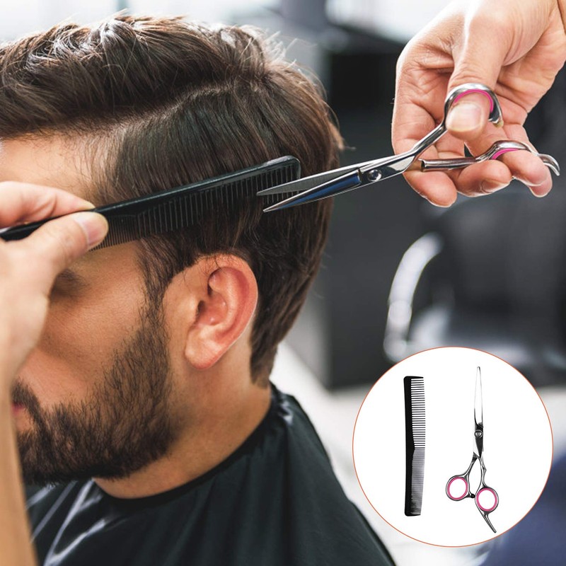 Sirabe 9 PCS Hair Cutting Scissors Thinning Shears Kit, Professional