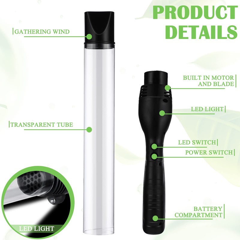 Qualirey 1 Pack Bug Vacuum for Adults Bug Vacuum Catcher