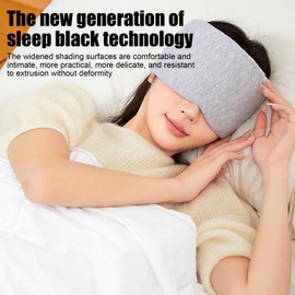 Weighted Eye Covers for Sleeping | Weighted Face Cover for Sleeping - Oversize Soft Adjustable Eyewear with Nose Pad for Adults Women Men Side Sleeper Rest Yoga Travel