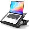 Adjustable Laptop Stand with 8 Angles - Dual Cushion Desk