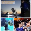 40m Underwater Video Fill Night Light IPX8 Waterprooof Dive Light
