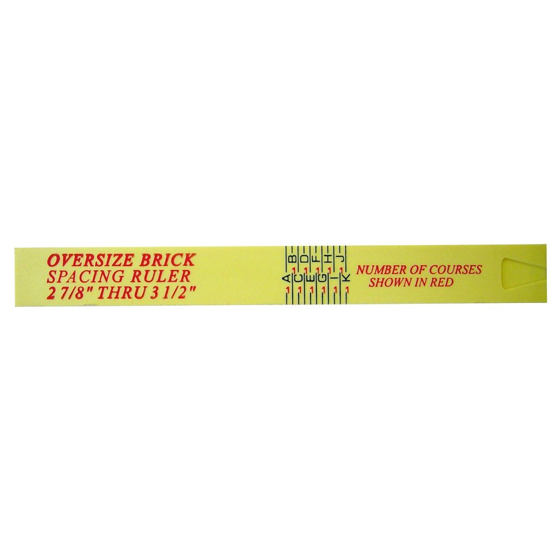 Bon Tool Rule Oversized Brick (Fiberglass)