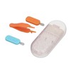 Baby Ear Nose Cleaner Set TPR Portable Double Head Safely