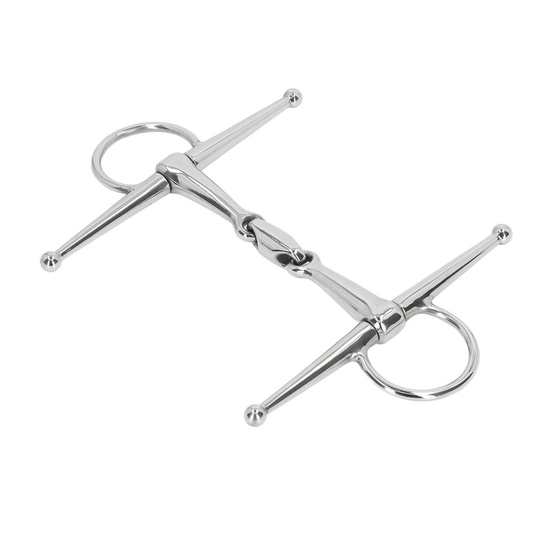 135mm Horse Mouth Bit Stainless Steel Horse Cheek Snaffle for