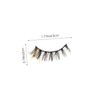 BIUDECO Luxurious Watermelon False Lashes 5 Pairs Thick Curly Lashes