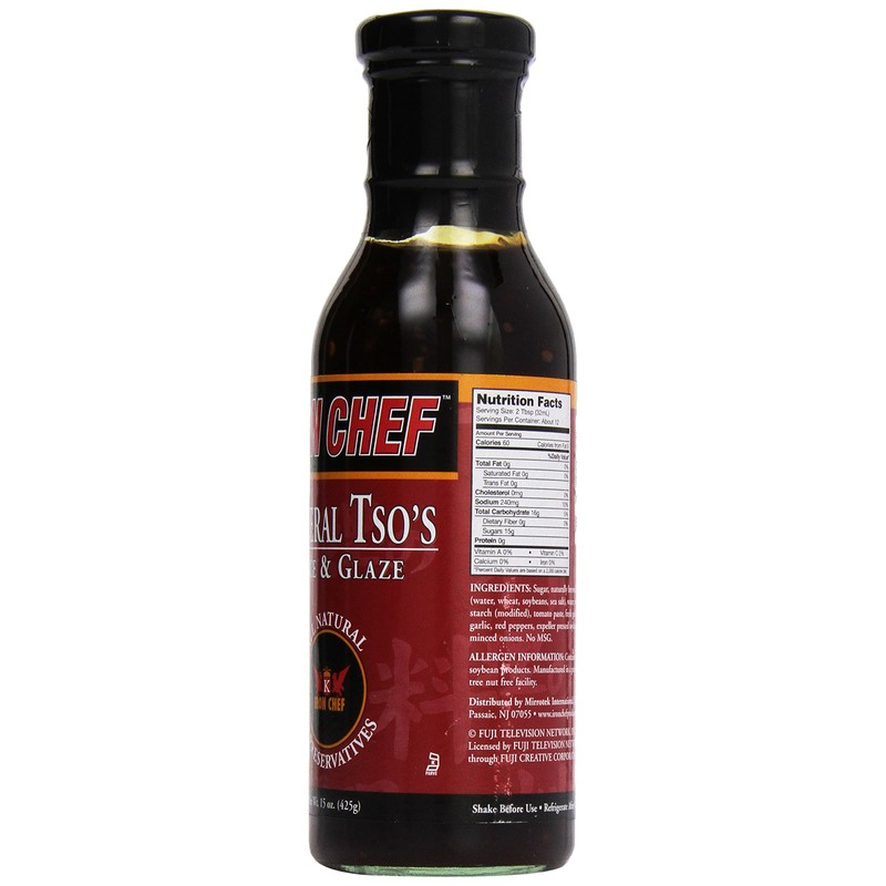 Iron Chef General Tso's Sauce, 15 oz