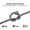 Floxik Premium lead for dogs, grey, dog lead adjustable 3