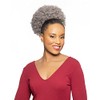 DS015 Color 1 Black - Foxy Silver Wigs 5" Length