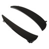 Gloss Black Front Bumper Fog Grille Air Vent Trims Replacement
