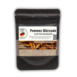(50g/1.8oz) French Fries Seasoning, German Style, All Natural, Pommes Würzsalz, Potato salt, Potato seasoning