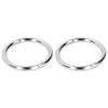 2PCS Carbon Steel Bull Cattle Cow Nose Ring Farm Animal