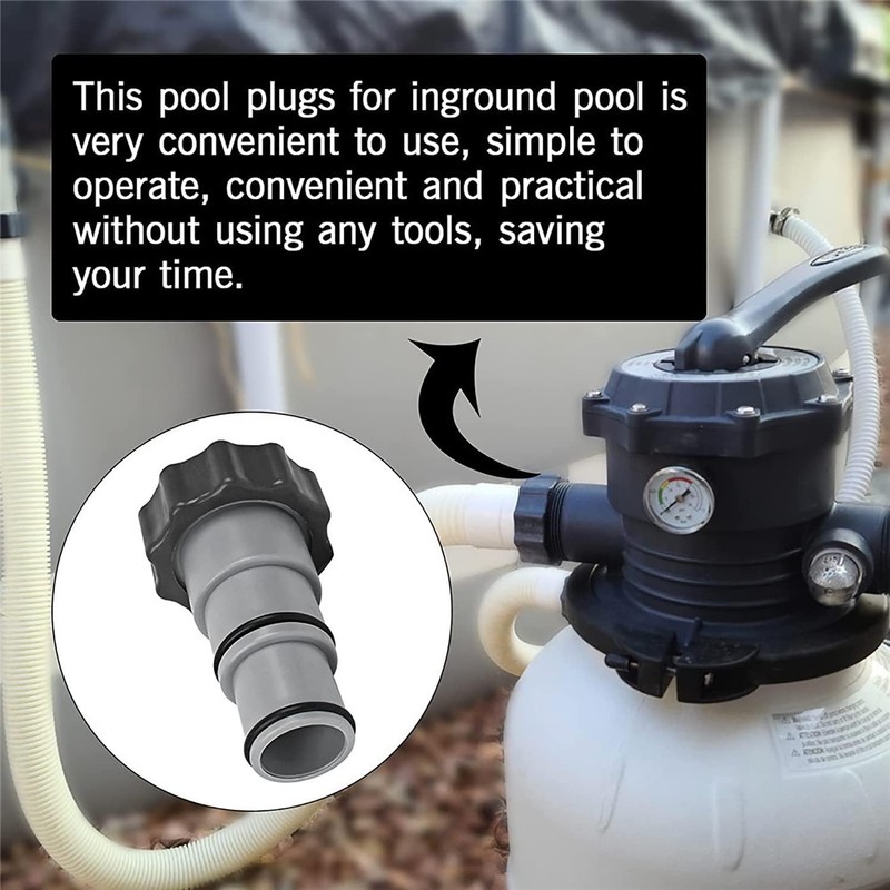 Pool Adapter A for Intex Pool, 2 Piece Connection Set