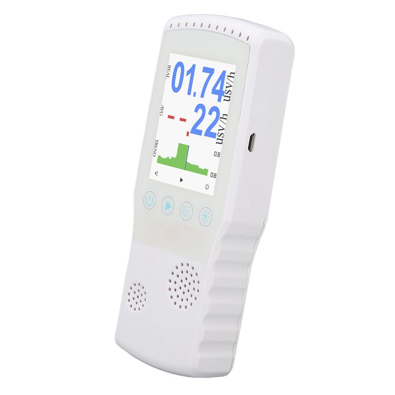 Geiger Counter Nuclear Radiation Detector Portable Rechargeable Handheld Beta Gamma