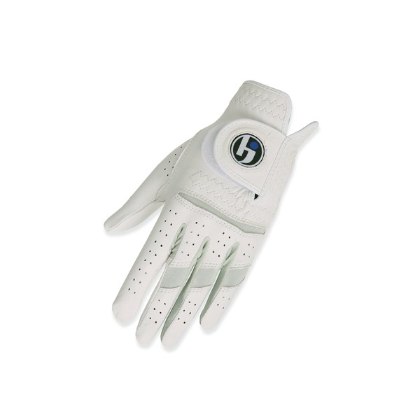 HJ Glove Women's Snow White Durasoft Golf Glove, Medium/Large, Left Hand