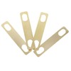 4Pcs Guitar Neck Shim Brass Material Heightening Gasket Set Musical