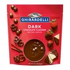 GHIRARDELLI Dark Chocolate Flavored Melting Wafers, 10 OZ Bag (6