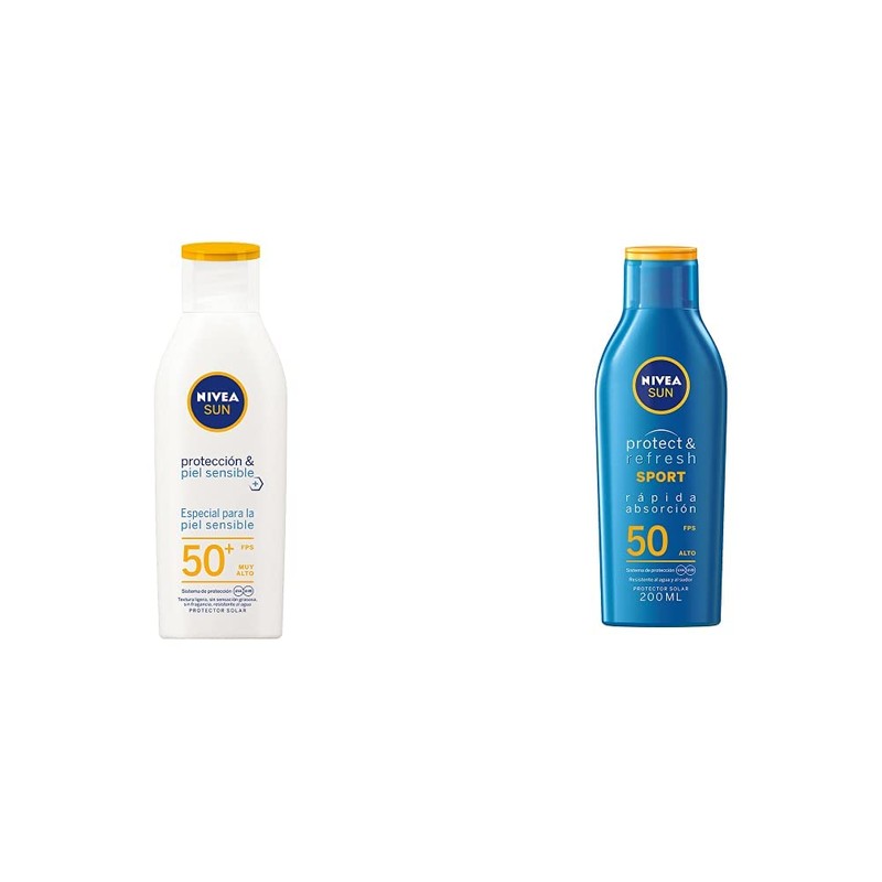 Nivea Sun Protector Solar Loción Fps 50 Para Piel Sensible