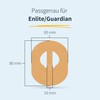 MySweetStitch - 25 x Enlite Guardian Plasters, Overpatch Diameter 80